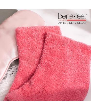 Benefeet Toeless Aloe Moisturizing Heel Socks - Overnight Foot Rejuvenation for Soft, Hydrated Skin - Coconut Oil, Aloe & Jojoba - 1 Pair - Buy Online on GoSupps.com