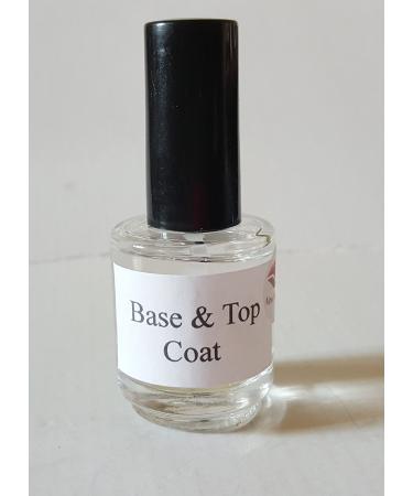New nail Art 2-in-1 UV Base & Top-Coat 15ml Transparent Nail Design sealing gel + nail protection Nail accessories clear nail polish soak off