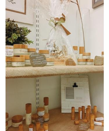 Natural Tinted Lip Balm - Organic Grapefruit & Coconut Oil Beeswax Chapstick Gift No Artificial Colors 0.18 oz - Light Pink - Buy Online on GoSupps.com