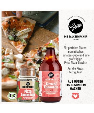 Gepp's Delicatessen DIY Pizza Gift Set | Crispy Neapolitan Pizza with Authentic Dough Cherry & Date Tomato Sauce Pizza Oil & Organic Seasoning - Buy Online on GoSupps.com