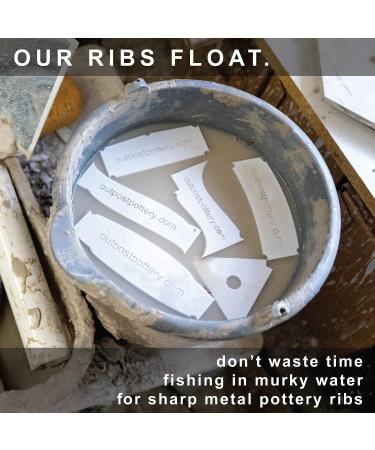 OUTPOST POTTERY Profile Ribs Mug Bundle - 4 Profile Ribs - 9 Profiles - 12cm Tall - Consistent Shape Tool for Making Mugs - Buy Online on GoSupps.com