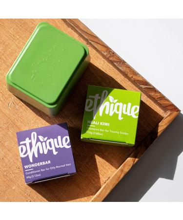 Ethique Heali Kiwi Solid Dandruff Shampoo Bar 3.88oz - Natural Anti-Dandruff Treatment 1 Pack - Buy Online on GoSupps.com