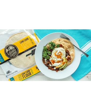 La Tortilla Factory Low Carb Flour Tortillas  Soft Taco Size  8-Count  6 Packages Low Carb Flour/Soft Taco - Buy Online on GoSupps.com
