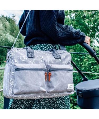 Mickey Mouse Endless Imagination Changing Bag | Durable Leak-proof Polyester | Ideal for Travel | Grey - One Size - Buy Online on GoSupps.com