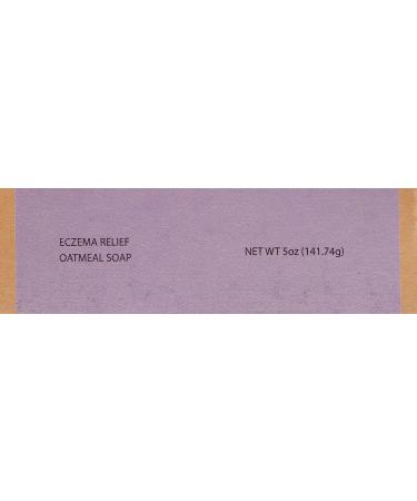 Chatham Natural Skin Care Eczema Relief Oatmeal Soap Soothing oatmeal bath treatment for eczema rosacea psoriasis 1 - Buy Online on GoSupps.com