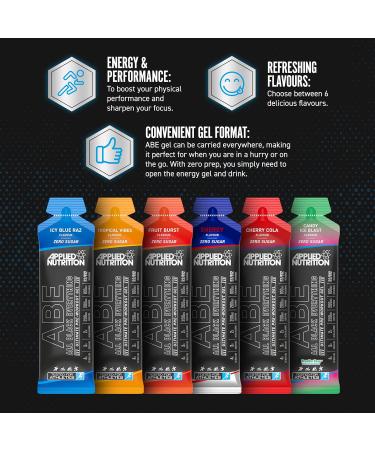 Applied Nutrition Abe Pre Workout Gel Cherry Cola 60Ml X 20 - Buy Online on GoSupps.com