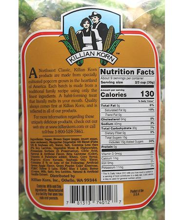 Killian Korn Caramel Apple Popcorn - Naturally Flavored & Perfectly Popped (10 oz, Pack of 2) + Free Huckleberry Gourmet Sample Pack - Buy Online on GoSupps.com