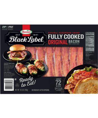 Hormel Black Label Fully Cooked Bacon (72 Slices)