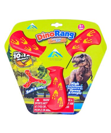 Red Dinorang Boomerang - Great Beginner Boomerang for Kids or Adults. Soft and Safe. - Buy Online on GoSupps.com