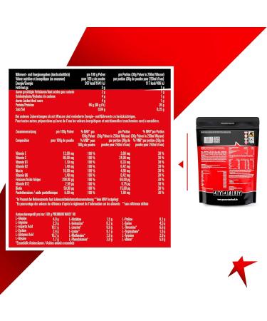PREMIUM WHEY 90 | With 51% CFM Whey Isolate | 90% Protein Content | Grazing Milk Whey Protein | For Muscle Building | Extremely Tasty | Strawberry - Buy Online on GoSupps.com