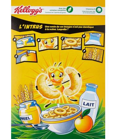 Kellogg's Honey Pops Loops Cereal - 400g - Buy Online on GoSupps.com