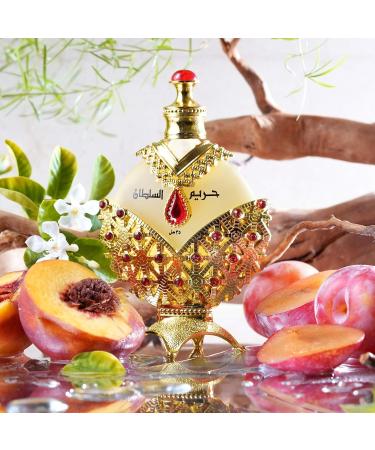 Khadlaj Hareem Al Sultan Gold for Women Concentrated Perfume Oil 1.18 Ounce 1.18 Fl Oz (Pack of 1) - Buy Online on GoSupps.com