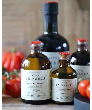  La Chinata Finca La Barca Smoked Olive Oil 50ml - Buy Online on GoSupps.com