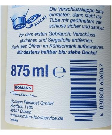  Homann Homann - French Fry Sauce - 875 ml - Buy Online on GoSupps.com