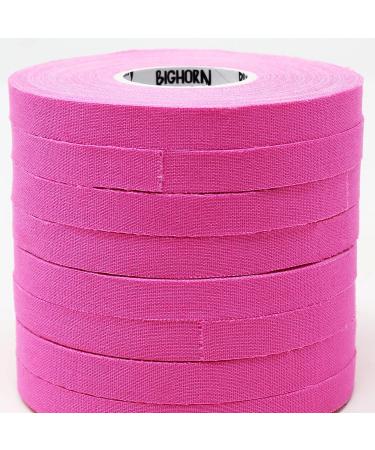 Bighorn Athletics Premium Competition Jiu-Jitsu Finger Tape 8-Rolls - 50% Stronger Material - Residue-Free - 0.3-Inch Pink - Buy Online on GoSupps.com