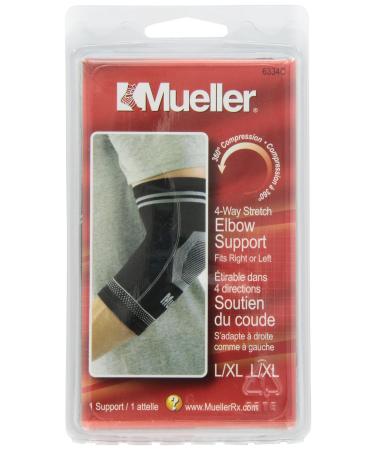 Mueller Stretch Elbow Supports: Latex-Free with Gel Inserts