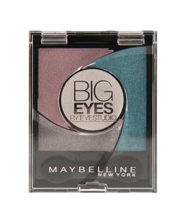 Maybelline New York Eyestudio Big Eyes Palette Turquoise 03 / Eyeshadow Set in turquoise tones with wet technology and pearl pigments 1 x 3.7 g