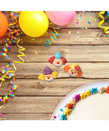 Coffee House Diamant 12 Set Clown Backdekor | Vegan Gluten-Free Natural Food Colors for Cupcakes & Cakes - Perfect for Birthday Parties & Carnivals - Buy Online on GoSupps.com