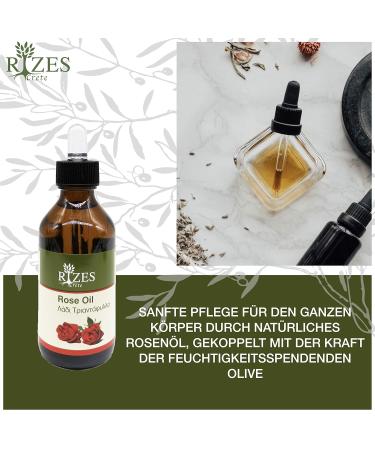 Original Rizes Rose Oil | 100% Natural & Vegan | Essential Oils for All Skin Types - International Shipping - Buy Online on GoSupps.com