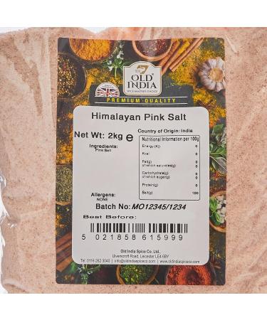 Old India Himalayan Pink Salt 2kg Salt 2 kg - Buy Online on GoSupps.com