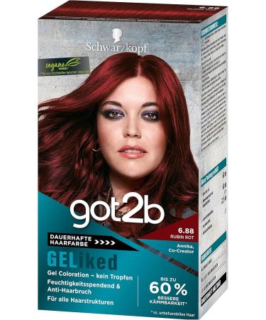 Buy GOT2B GELiked Ruby Red Hair Gel (Pack of 3) - Level 3 Hold 143 ml Each | International Shipping Available - Buy Online on GoSupps.com