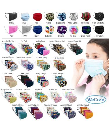 WECARE 50 Box Variety Pack - Fun Animal Print Kids Essentials | Shop Internationally - Buy Online on GoSupps.com