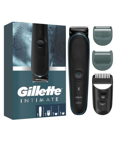 Gillette intimate trimmer men i5 for the genital area Skinfirst intimate razor man with lifelong sounds waterproof wireless for wet and drying - Buy Online on GoSupps.com