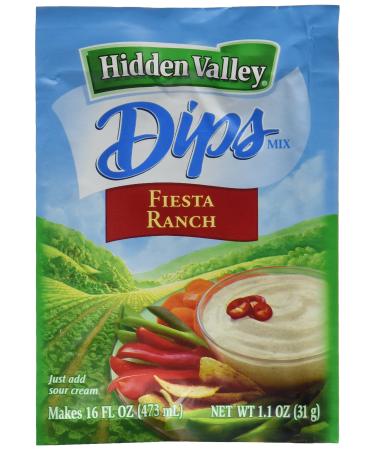 4x Hidden Valley Dip Mix Fiesta Ranch Dip from the USA