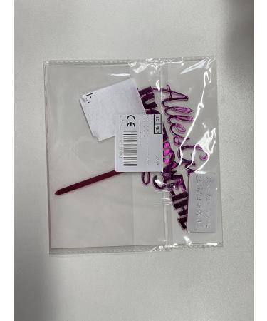 Custom Pink Youth Consecration Cake Topper | Acrylic Birthday Decoration for Boys & Girls - Buy Online on GoSupps.com