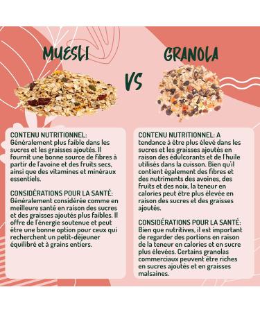 Muesli aux Fruits Secs - 325g. Muesli aux Flocons d'Avoine Seigle et de Noix de Coco aux Graines de Noisettes et Citrouille Noix de Cajou F ves de Cacao en Morceaux Amandes Noix de P can. Muesli aux Fruits Secs 325 g (Lot de 1) - Buy Online on GoSupps.com