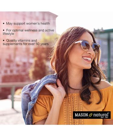 Mason Natural Hair Skin & Nails Premium Beauty Supplement with Biotin & Vitamins A C E and B-Complex 60 Capsules (Pack of 3) - Buy Online on GoSupps.com