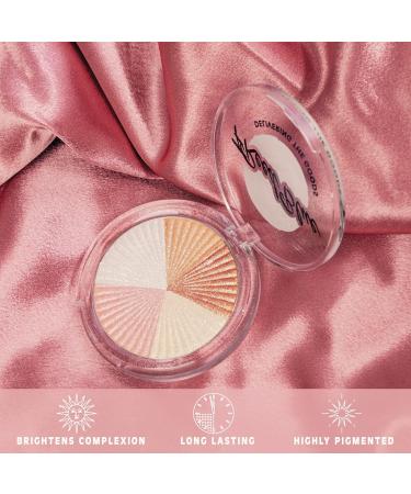 FReed Blue Vegan Contour Bronzer Powder Palette - High Pigmented Paraben Free Natural Makeup for All Skin Types - Buy Online on GoSupps.com