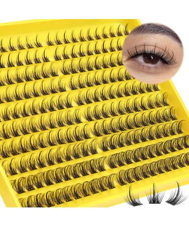 ALICE B20 DIY Lash Extension Clusters | CC Curl Individual False Eyelashes 10-16MM - Natural Look DIY Eyelash Extensions - Buy Online on GoSupps.com