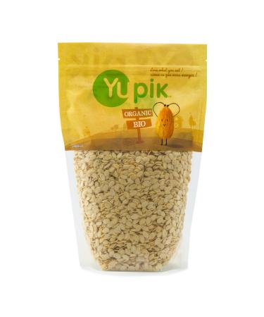 Yupik Organic Watermelon Kernels No Shells 1 kg 6 Count Gluten-Free Non-GMO Vegan Kosher Shelled Raw Seeds Plant-Based Protein Source of Fiber & Iron Healthy Snack for Baking & Topping 6 kg