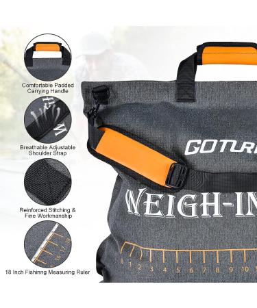Goture Tournament Fishing Bag Bass WeighÂ inÂ Bag with Built-in 18inch Fish Ruler 2 in 1 Kit  Removable Inner Mesh Tournament Fish Bags 25.6x22inch Heavy Duty Weigh In Bag for Bass Fishing C:Fishing Weigh-in Bag - Buy Online on GoSupps.com