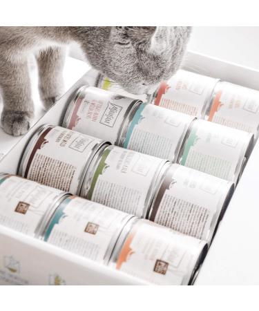 Mjamjam Premium Wet Cat Food - Juicy Chicken & Carrot Grain-Free 6-Pack (6 x 400g) - Extra Meat Protein - Buy Online on GoSupps.com