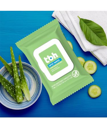 TBH Kids Spot Foam Face Cleaning Wipes - Ideal for Sensitive Skin in Kids Preteens & Teens | International Shipping Available - Buy Online on GoSupps.com