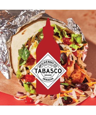 TABASCO Sauce d'Assaisonnement Sriracha Pack de 3 Bouteilles Squeeze 3 x 256ml Volume Total 768ml 17.5x6x18.5cm - Buy Online on GoSupps.com