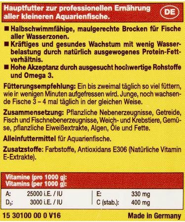 Buy JBL Novogranomix 30100 Sole Feed for Small Aquarium Fish - Granulate 100ml for 3-10 cm Fish | International Shipping Available - Buy Online on GoSupps.com
