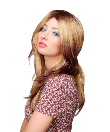 Buy WIG ME UP Sexy Brown Dark Blonde Layered Wig - 65 cm Long Middle Parting | WL-2330-YP4/273 | International Shipping Available - Buy Online on GoSupps.com