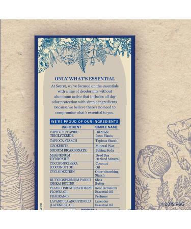 Rose & Geranium Aluminum-Free Deodorant for Women | 2.6 oz | Natural Essential Oils - Buy Online on GoSupps.com