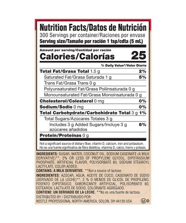 Nestle Coffee mate Sweetened Original Non-Dairy Liquid Creamer Pump Bottle 50.7 Fl Oz (Pack of 2) - No Refrigeration Required - Buy Online on GoSupps.com