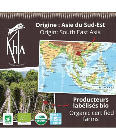 Khla - Set of 4 Organic Curries - Yellow Curry Black Curry Red Curry & Detox Green Curry - Powder Tubes 4x 100g - Gift Idea Box - Exclusive Kitchen Blends - Asian Spice - Cambodia Origin - Buy Online on GoSupps.com