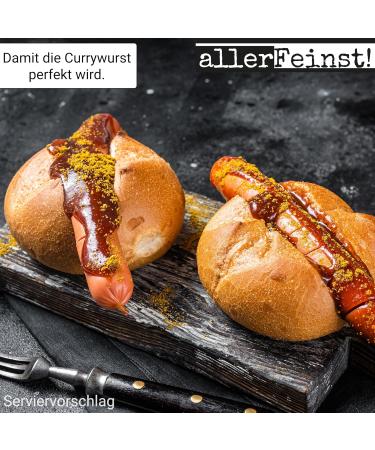 allerFeinst! Currywurst Spice - Premium Curry Powder for Sauce & Topping - 100g International Shipping Available - Buy Online on GoSupps.com