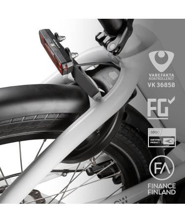 AXA Imenso Large Retractable Bicycle Lock - High Security Level 12 Frame Lock - Compatible with Mortise Lock - 75mm - Buy Online on GoSupps.com