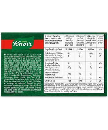 KNORR - Halal beef bouillon cubes - (1 X 72 GR) - Buy Online on GoSupps.com