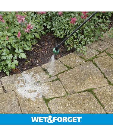Wet & Forget 128oz Outdoor Cleaner Concentrate - Moss, Mold, Mildew & Algae Stain Remover - Buy Online on GoSupps.com
