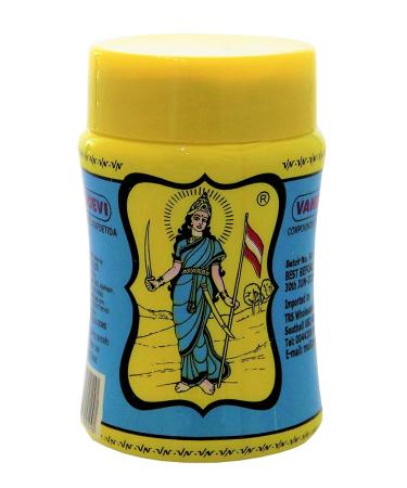 Vandevi Hing (Asafetida) 100g (3.5oz) - Premium Quality | Enhance Flavors - Buy Online on GoSupps.com