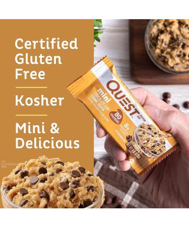 Quest Mini Protein Bars and Vitafusion Sugar Free Fiber Gummies Bundle 14 Count Protein Bars and 90 Count Fiber Supplements - Buy Online on GoSupps.com