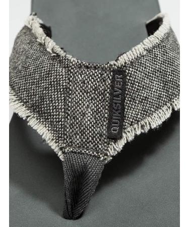 Quiksilver Men's Sandals MONKEY ABYSS M SNDL XKSK - Grey Black 45 EU | Stylish & Comfortable Footwear for Every Adventure - Buy Online on GoSupps.com